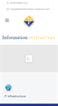 Mobile Screenshot of information-initiatives.com